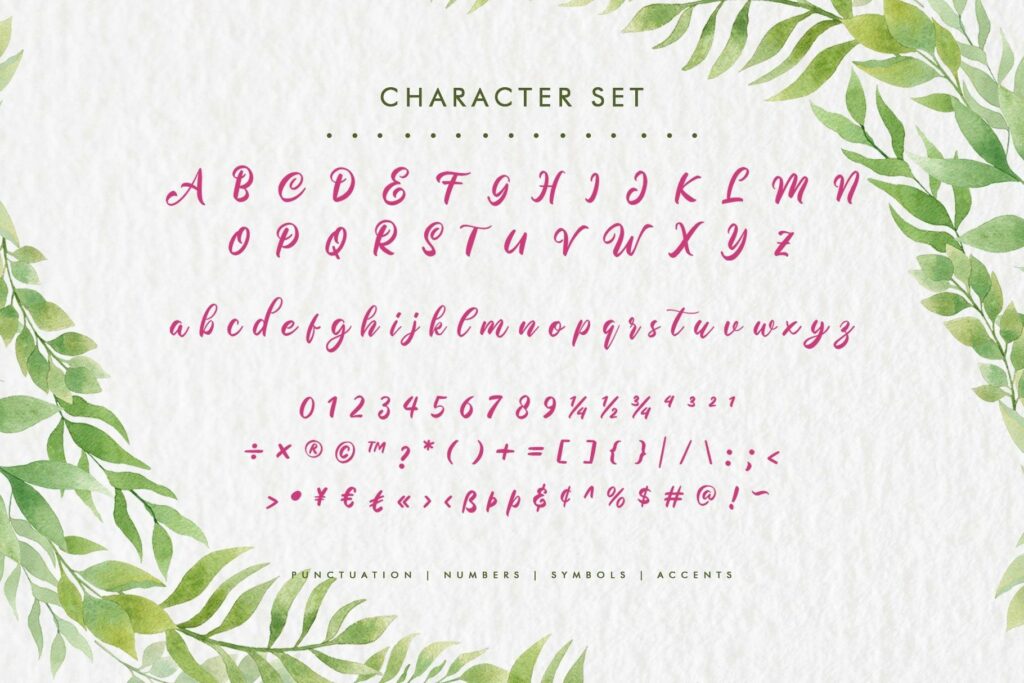 Meliana Script Poster 6