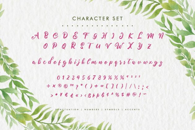 Meliana Script Poster 6