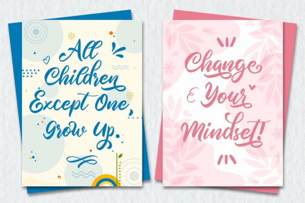 Meliana Script Poster 8