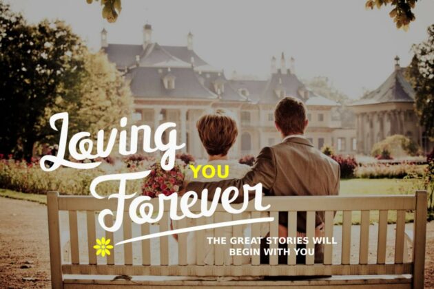 Mellifret script font Poster 2