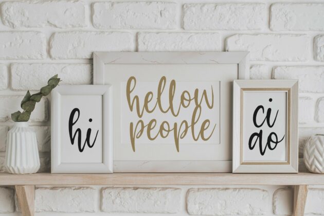 Melodicstar Modern Calligraphy Font Poster 4