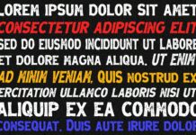 MENZANINE - STAMP TEXTURED FONT FAMILY Poster 1