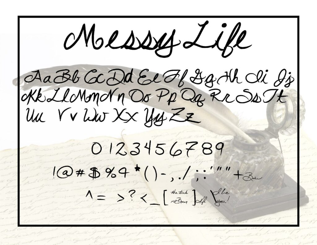 Messy Life Poster 1