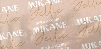 Mikane Jellie Handwritten Font Duo Poster 1