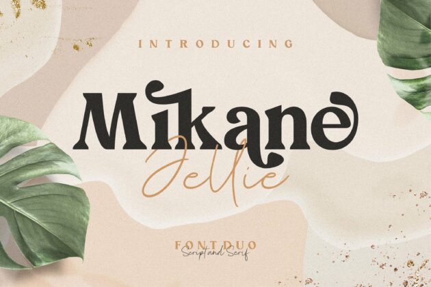 Mikane Jellie Handwritten Font Duo Poster 5