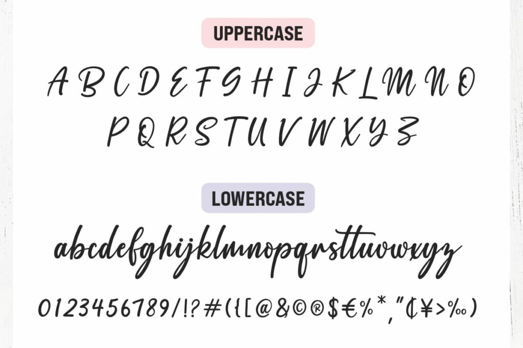 Miles Henry - Modern Script Font Poster 1