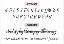 Miles Henry - Modern Script Font Poster 1