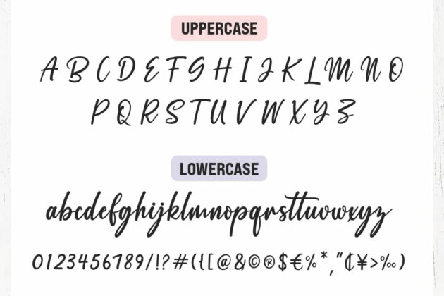 Miles Henry - Modern Script Font Poster 1
