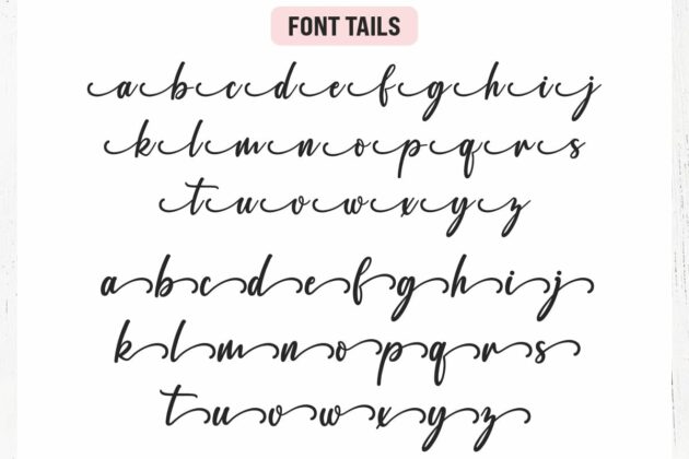 Miles Henry - Modern Script Font Poster 7