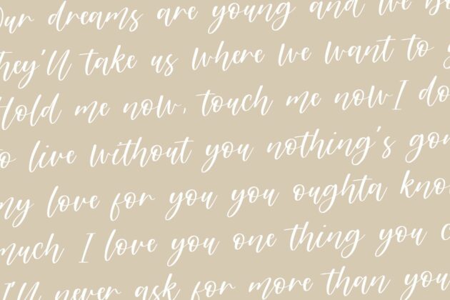Miracle Justice Modern Casual Handwritten Script Font Poster 5