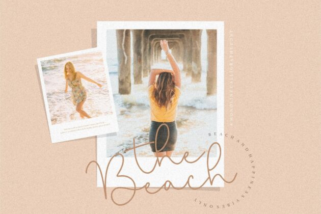 Miracle Sunrise Monoline Calligraphy Font Poster 3
