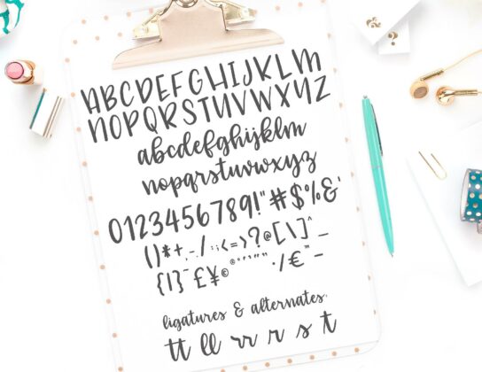Missy Lou Font Poster 5