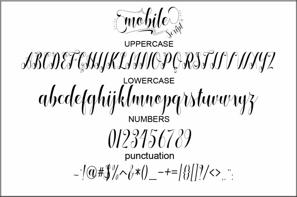 Mobile Script Poster 2