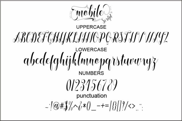 Mobile Script Poster 2