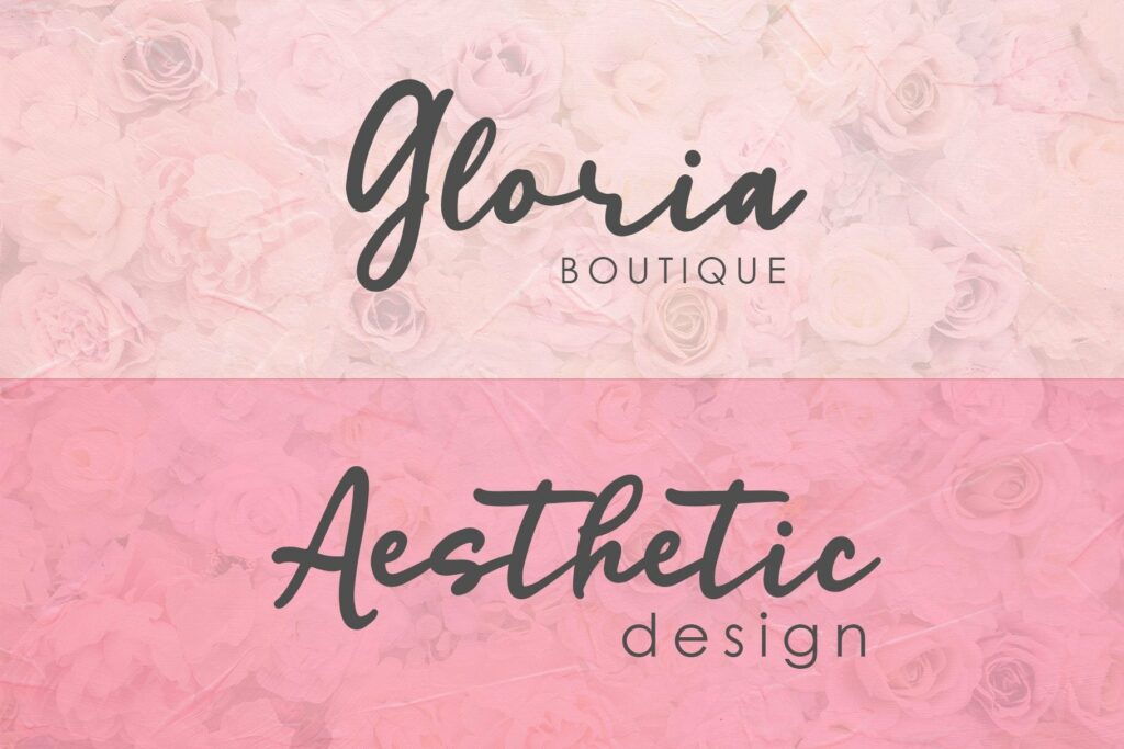Modesty Script - Handwritten Font Poster 1