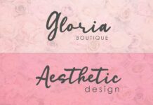 Modesty Script - Handwritten Font Poster 1