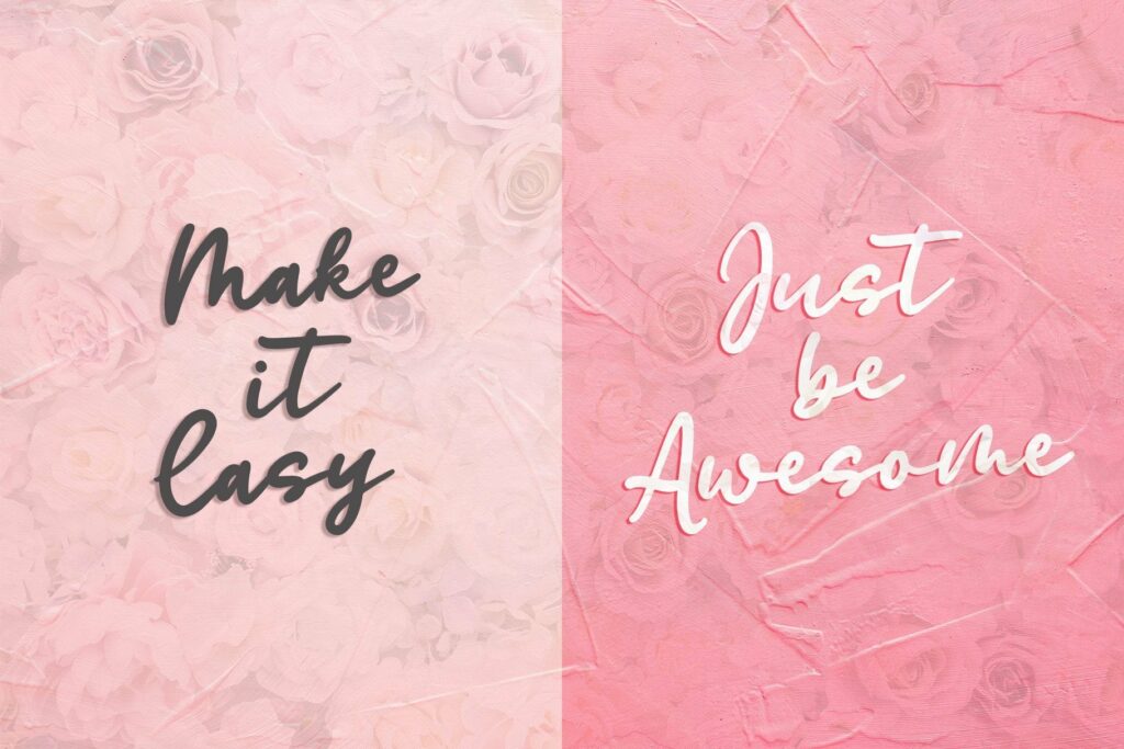 Modesty Script - Handwritten Font Poster 3