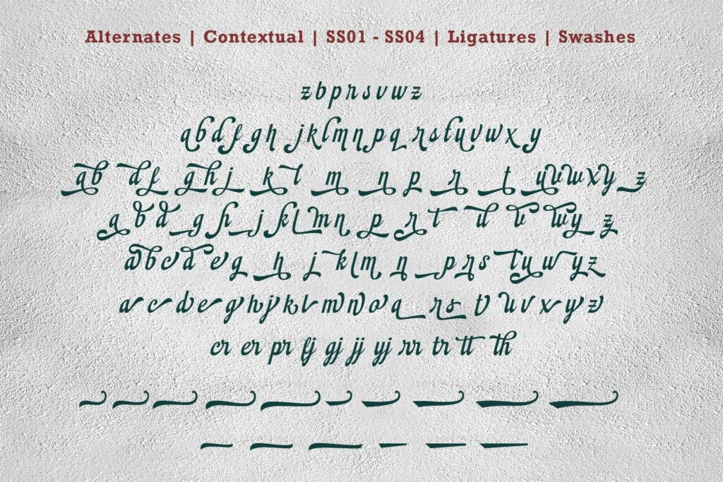 Montheim Script Poster 10
