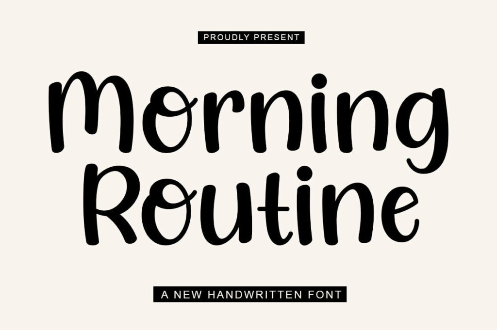 Morning Routine Poster 1