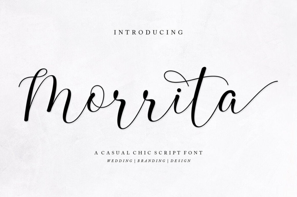 Morrita Script Poster 8