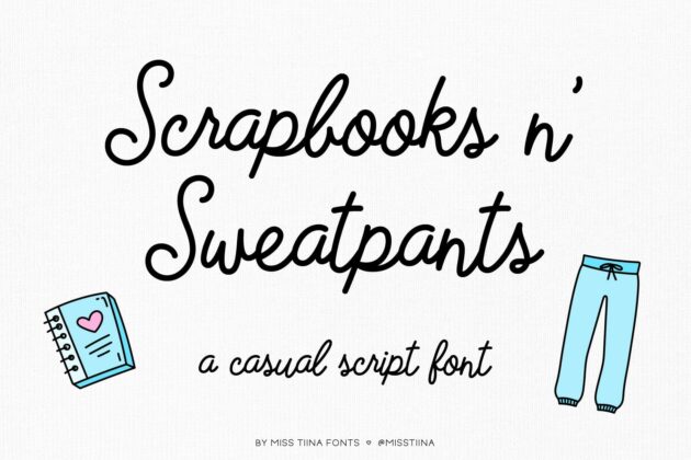 MTF Scrapbooks n' Sweatpants Poster 3