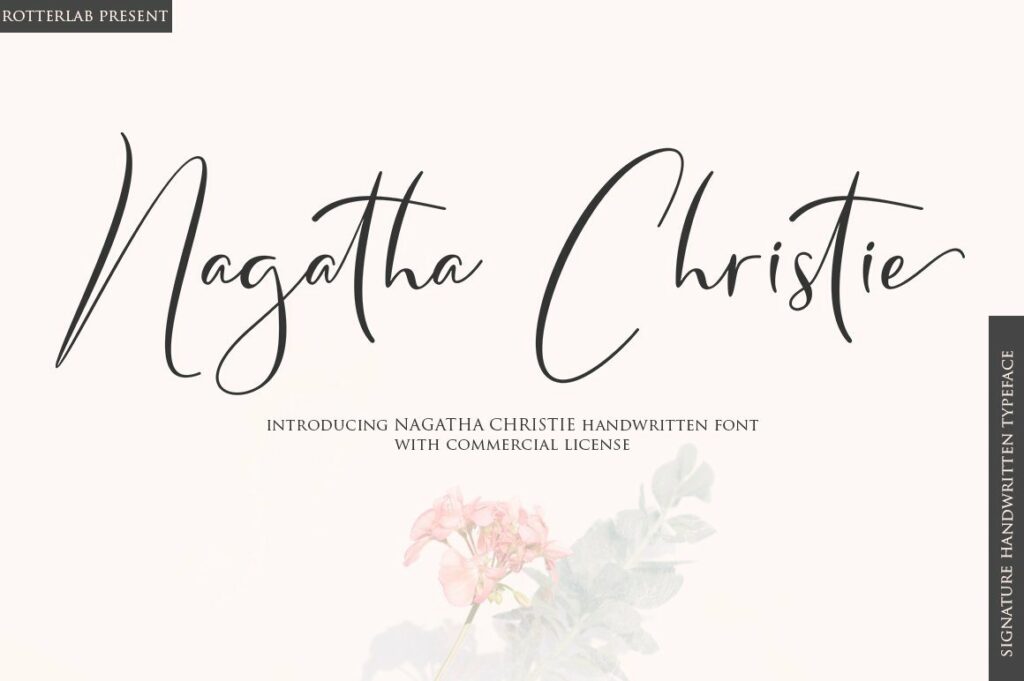 Nagatha Christie Poster 3