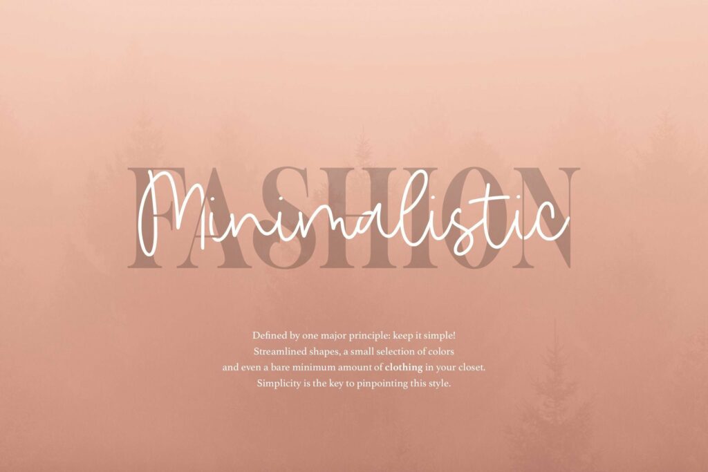 Nature Violces Modern Monoline Handwritten Font Poster 5