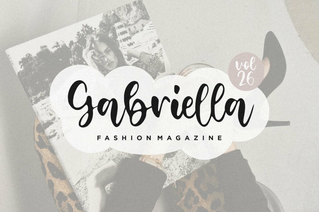 Noiseland Modern Handwritten Font Poster 4