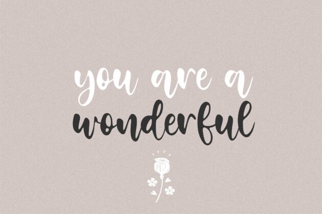Noiseland Modern Handwritten Font Poster 6
