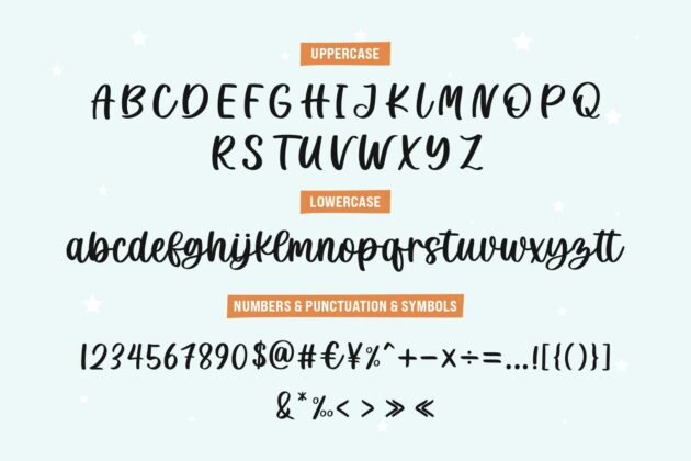 Nolan Claire - Modern Script Font Poster 5