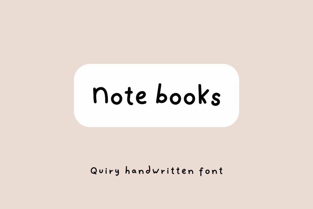 Note Books Poster 8