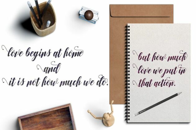 Nurrillia Script Poster 8