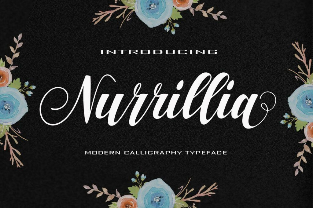 Nurrillia Script Poster 9