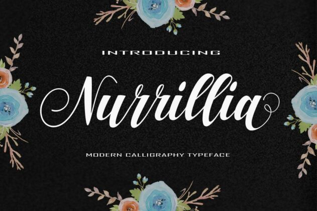 Nurrillia Script Poster 9
