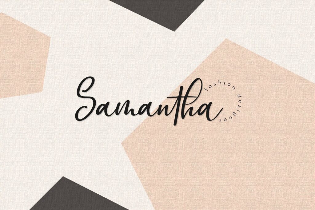 Omarta - Signature Font Poster 3