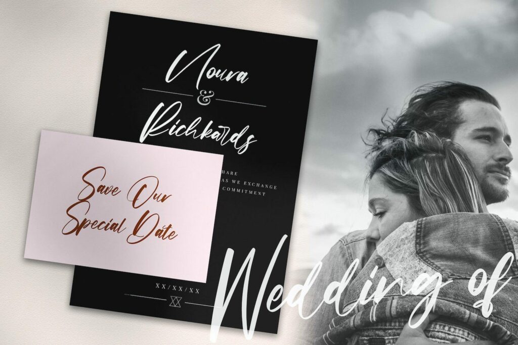 Origa Script - Handwritten Font Poster 9