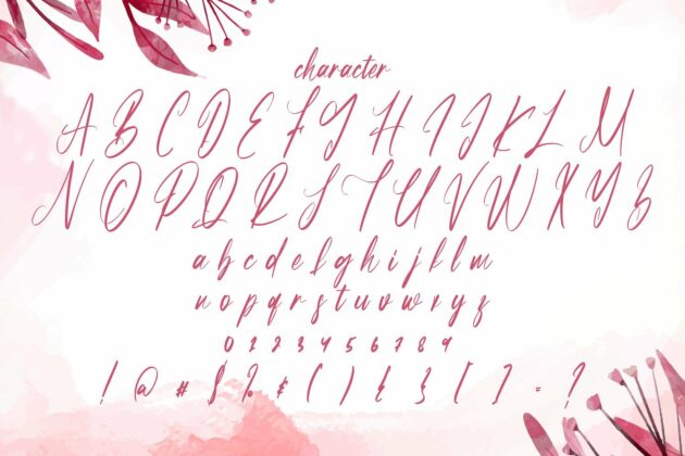 Partiny Agathi - Handwritten Font Poster 5
