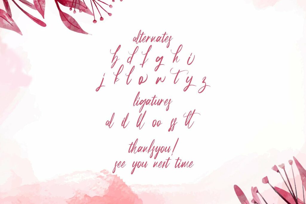 Partiny Agathi - Handwritten Font Poster 6