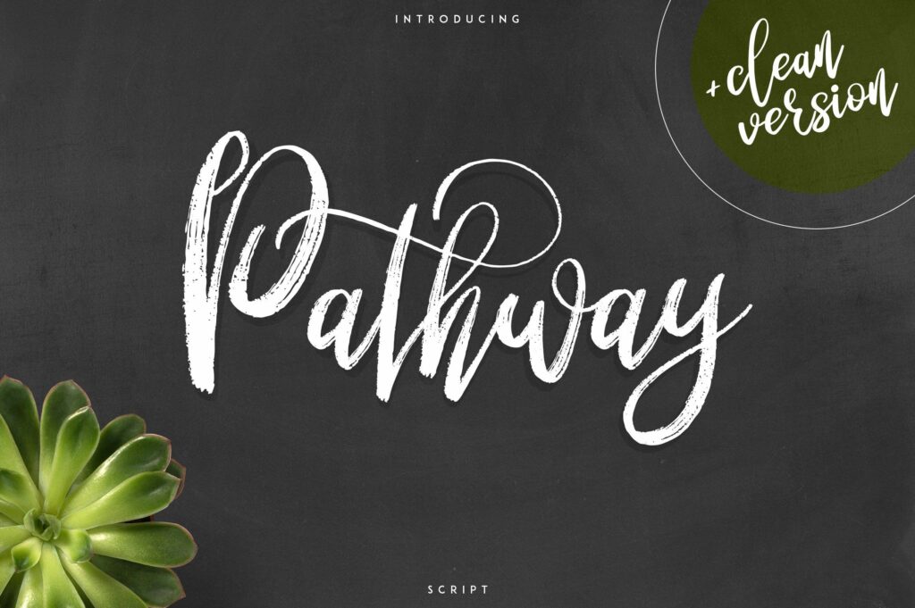 Pathway script - 2 styles Poster 10