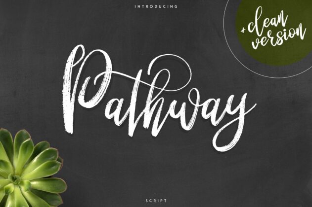 Pathway script - 2 styles Poster 10