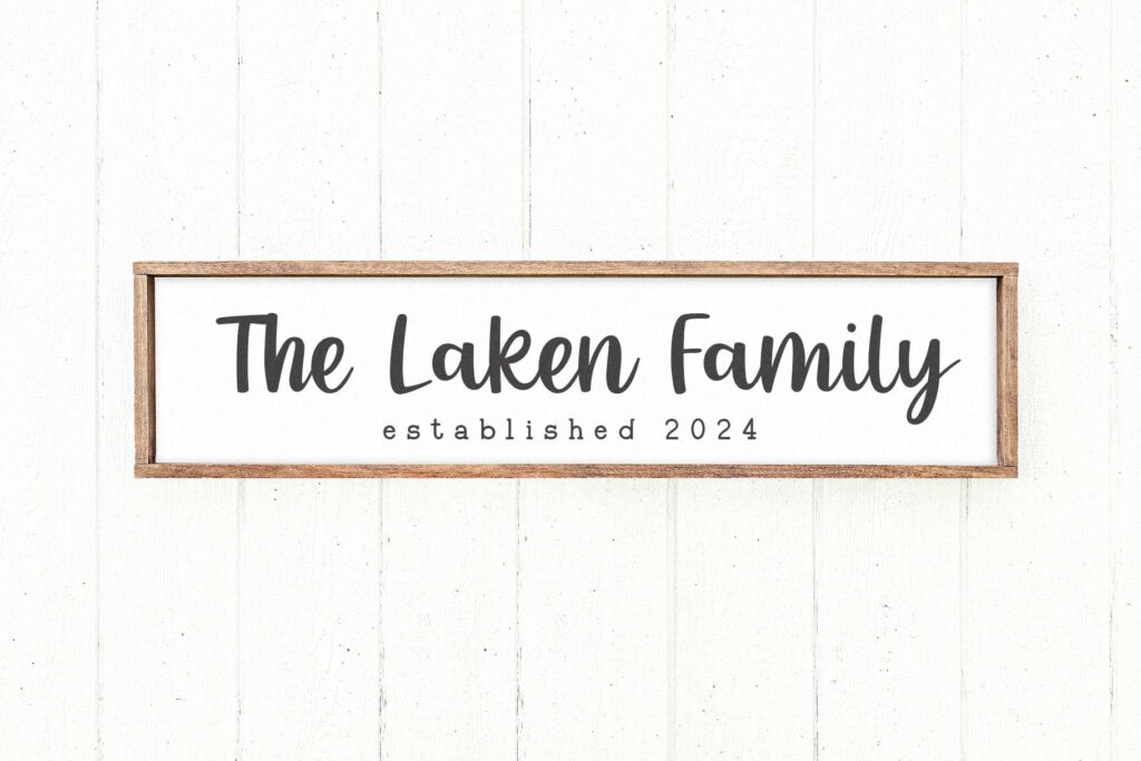 Peach Garden - Handwritten Script Font Poster 6
