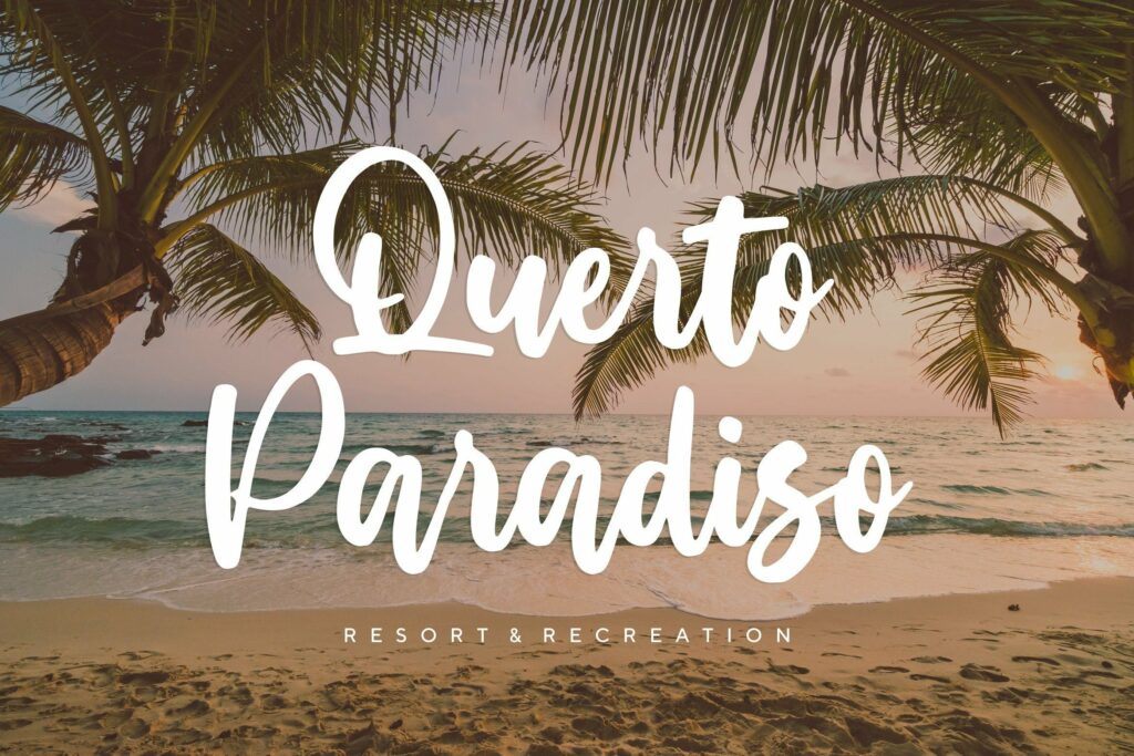 Perfect Island Modern Handwritten Font Poster 1