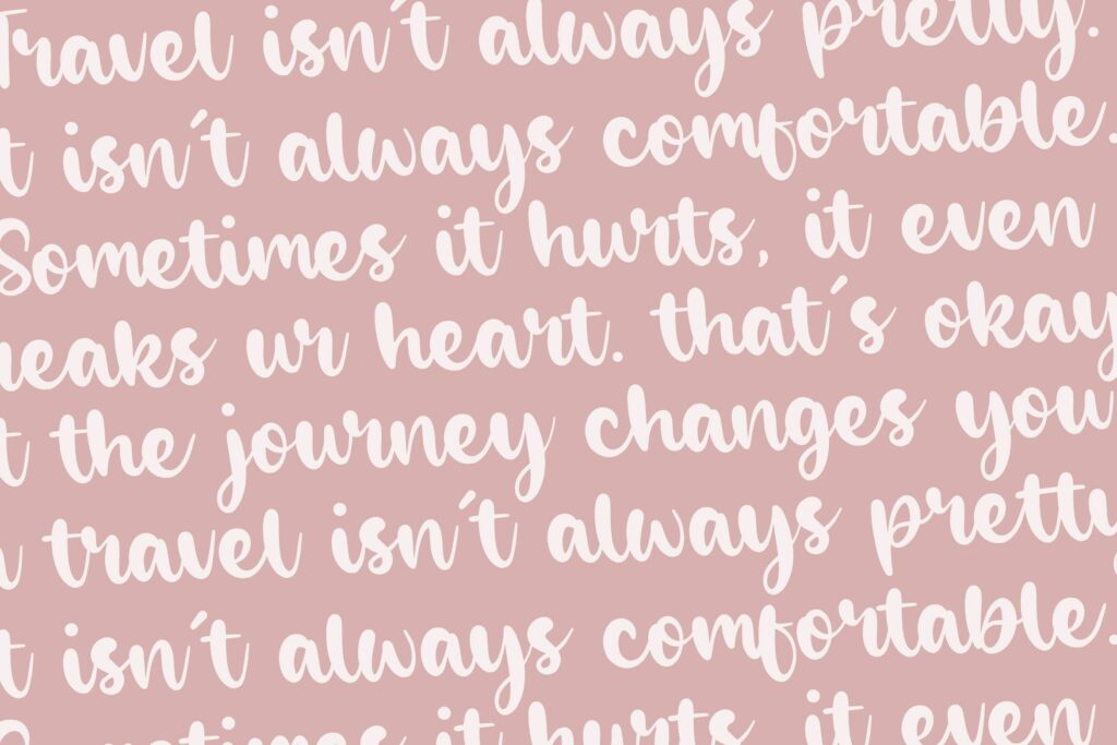 Piglets Modern Handwritten Font Poster 7