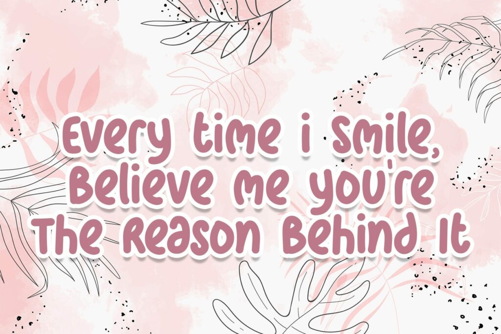 Pink Story Font Poster 1