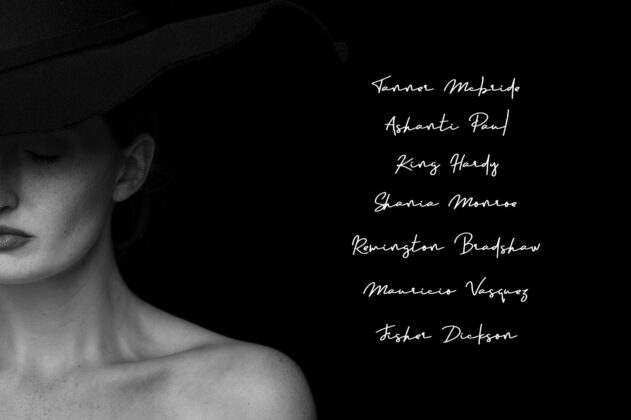 Portraits - Signature font Poster 3