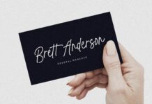 Pushbacks Handwritten Font Poster 1