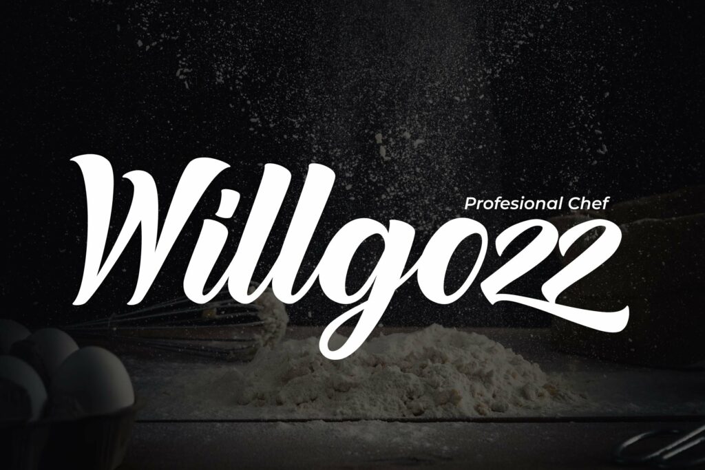 Quitgan! Script Font. Poster 7
