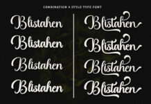 Rabusta Greatness - 4 Type Font Poster 1