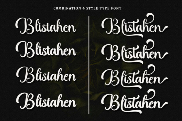 Rabusta Greatness - 4 Type Font Poster 1