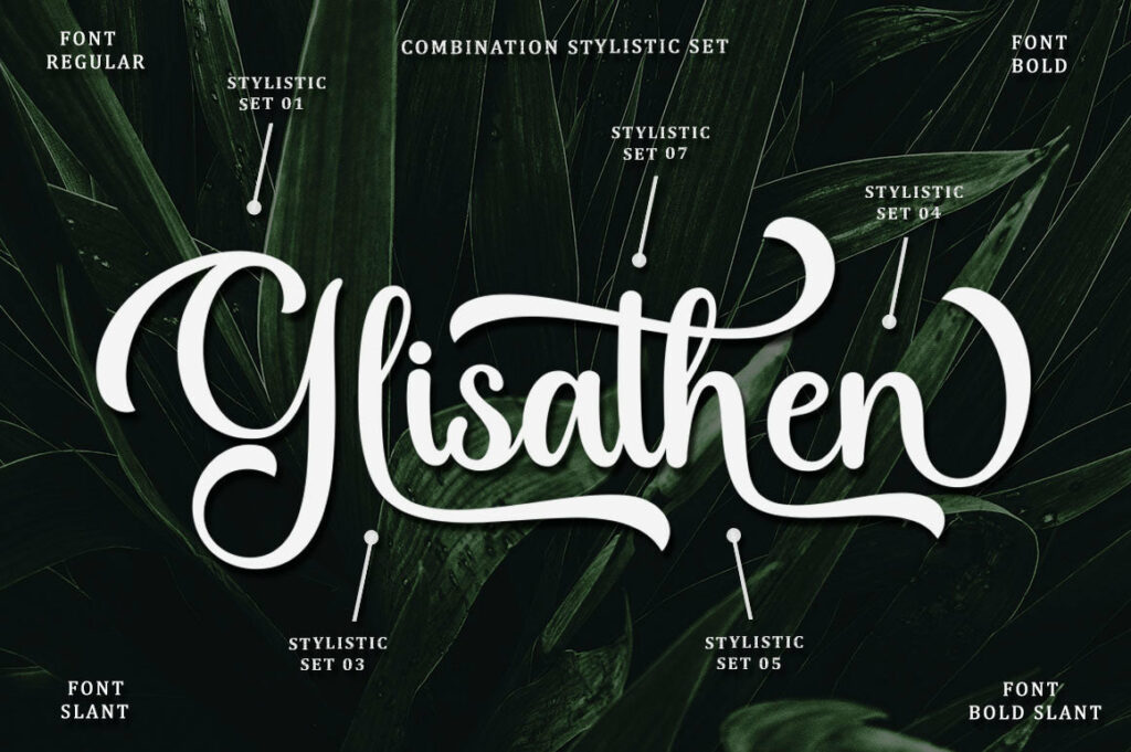 Rabusta Greatness - 4 Type Font Poster 6